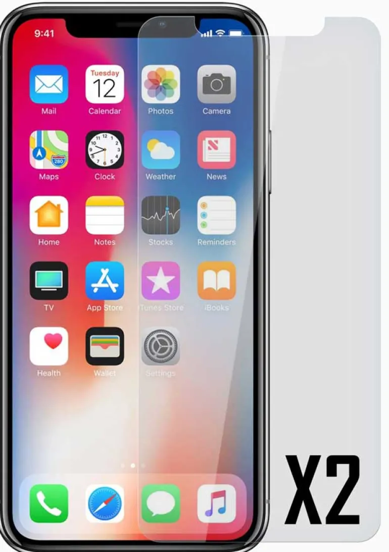 AKASHI 2 prot/verre trempe p/iphone xr/11< Téléphone Mobile