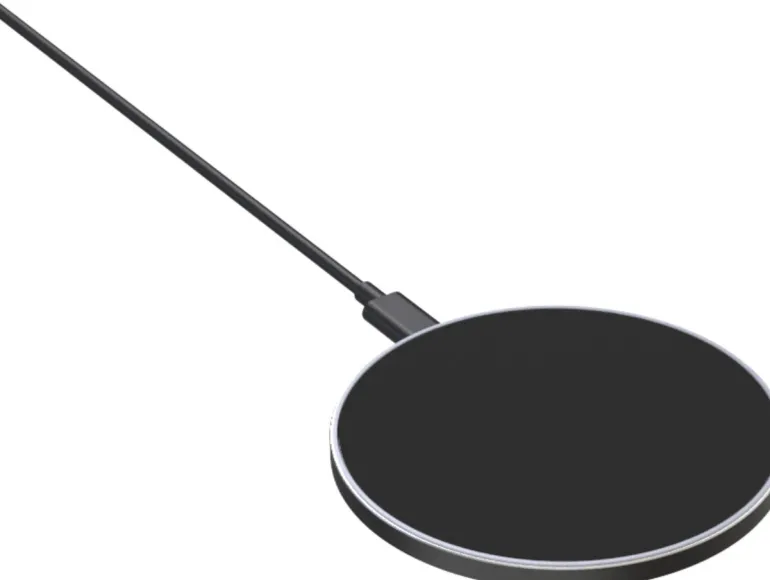 AKASHI chargeur rapide sans fil 15w noir< Téléphone Mobile