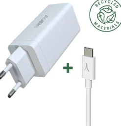 AKASHI CHARG/SECT/INTEL USB-C 3A 65W USB 18W< Téléphone Mobile
