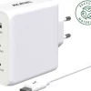 AKASHI CHARG/SECT/INTEL USB-C 3A 100W USB 30W< Téléphone Mobile