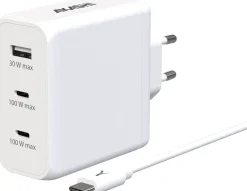 AKASHI CHARG/SECT/INTEL USB-C 3A 100W USB 30W< Téléphone Mobile