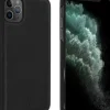 AKASHI coque cuir italien noir p/iph 11 pro max< Téléphone Mobile