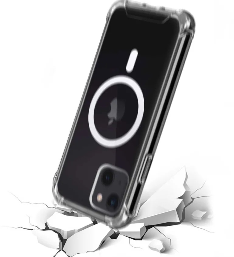 AKASHI COQUE MAGSAFE RENFORCE P/IP 13/14< Téléphone Mobile
