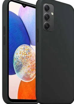 AKASHI coque silicone noir samsung galaxy a14< Téléphone Mobile