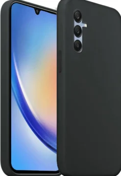 AKASHI coque silicone noir galaxy a16< Téléphone Mobile