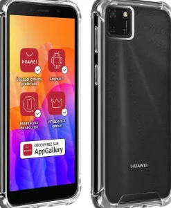 AKASHI coque tpu angles renforce p/y5 p< Téléphone Mobile
