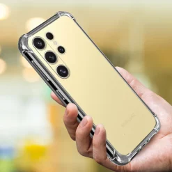 AKASHI coque tpu angles renforces p/s24 ultra< Téléphone Mobile