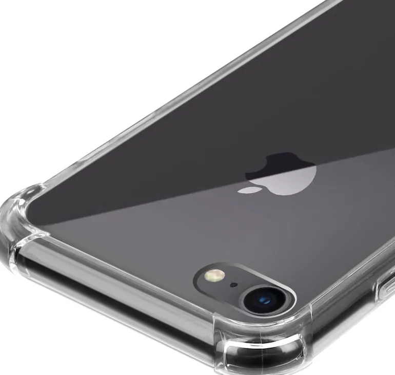 AKASHI coque tpu angles renforces iph se/8/7< Téléphone Mobile