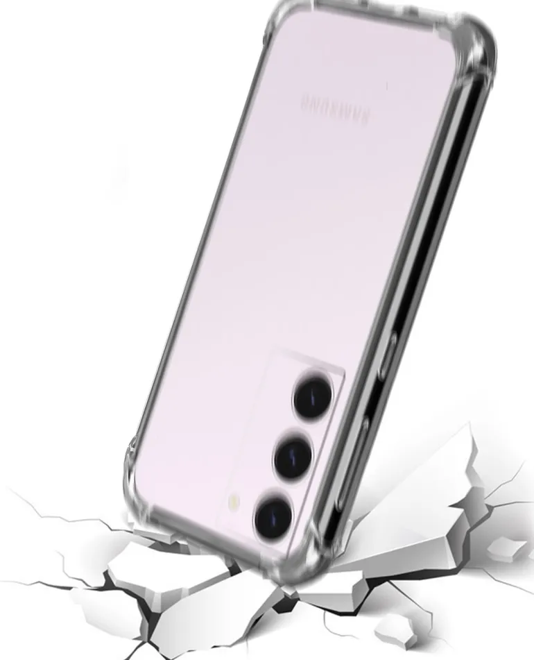 AKASHI coque tpu angles renforces p/galaxy s23< Téléphone Mobile