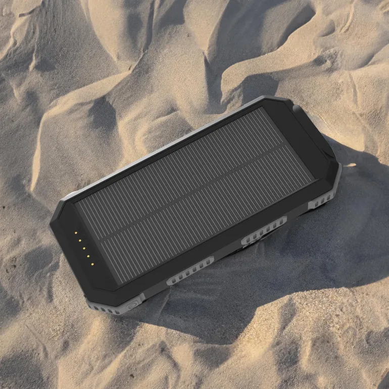 AKASHI pb 10000mah.solaire+torche+waterpro.< Energie