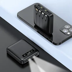 AKASHI p-bank 10000mah 2 usb+usb-c+lightning nr< Energie