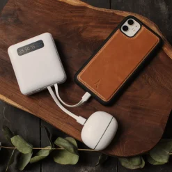 AKASHI p-bank 10000mah 2 usb+usb-c+lightning bl< Energie