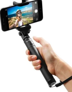 AKASHI peche selfie bluetooth p/smartpho/camera< Téléphone Mobile