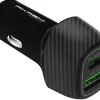 AKASHI prise al/cigares usb/usb-c 3a 18w noir< Téléphone Mobile