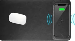 AKASHI tapis de souris chargeur induction 5w< Téléphone Mobile