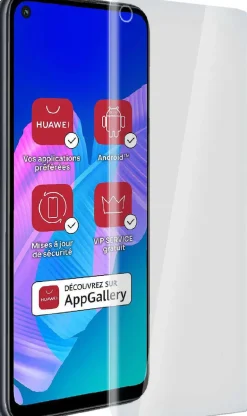 AKASHI verre trempe integral nr p/p 40 lite e< Téléphone Mobile