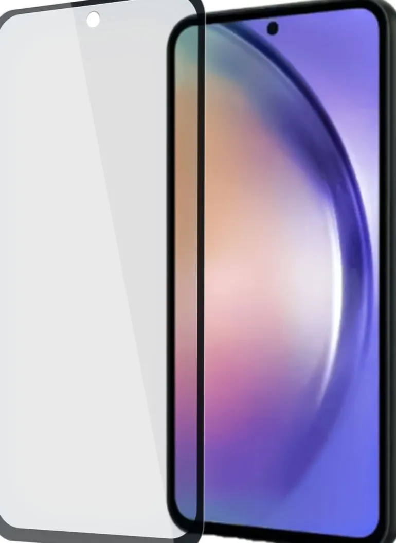 AKASHI verre trempe integral p.galaxy a54< Téléphone Mobile