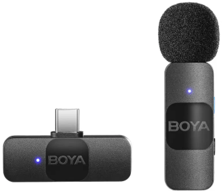 BOYA BY-V10 MICRO SANS FIL 1RX-1TX USB-C< Son