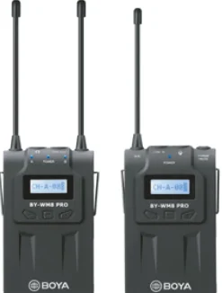 BOYA MICROPHONE HF DOUBLE CANAL WM8 PRO-K1< Son