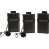 BOYA MICROPHONE HF SANS FIL WM4 PRO KIT 2< Son