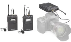 BOYA MICROPHONE SANS FIL UHF WM8 PRO-K2< Son