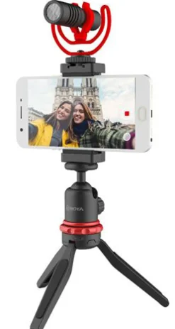 BOYA VLOGGING KIT BY-VG330< Pieds Trépieds