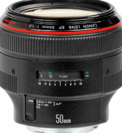 CANON EF 50/1.2 L USM< Focale Fixe
