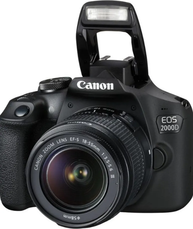 CANON EOS 2000D + EF-S 18-55 DC III< Reflex