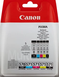 CANON pack 5 cart p/ts5050/6151.< Consommables