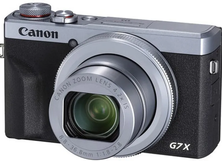 CANON POWERSHOT G7X MARK III SILVER< Compact