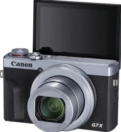 CANON POWERSHOT G7X MARK III SILVER< Compact