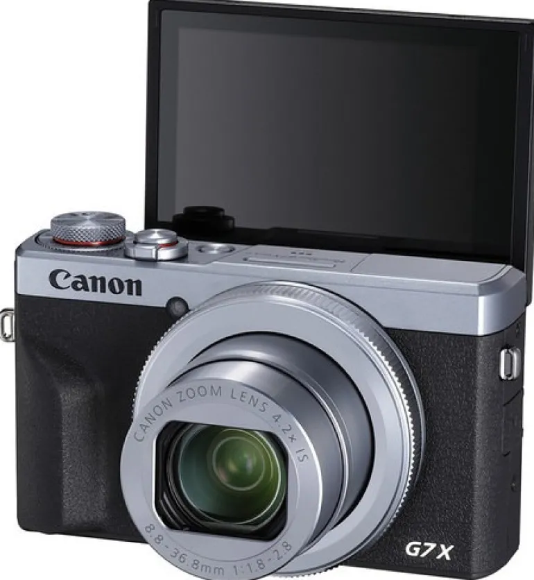 CANON POWERSHOT G7X MARK III SILVER< Compact