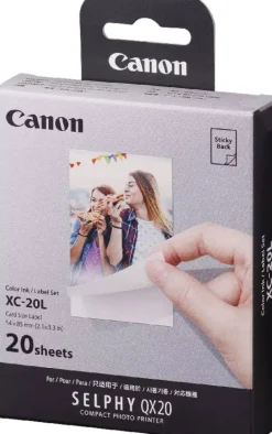 CANON XC-20L KIT PAPIER + ENCRE SELPHY QX20< Instantané