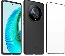 CASR coque noire+prot ecran honor magic6 lite< Téléphone Mobile