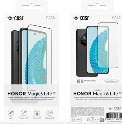 CASR coque noire+prot ecran honor magic6 lite< Téléphone Mobile