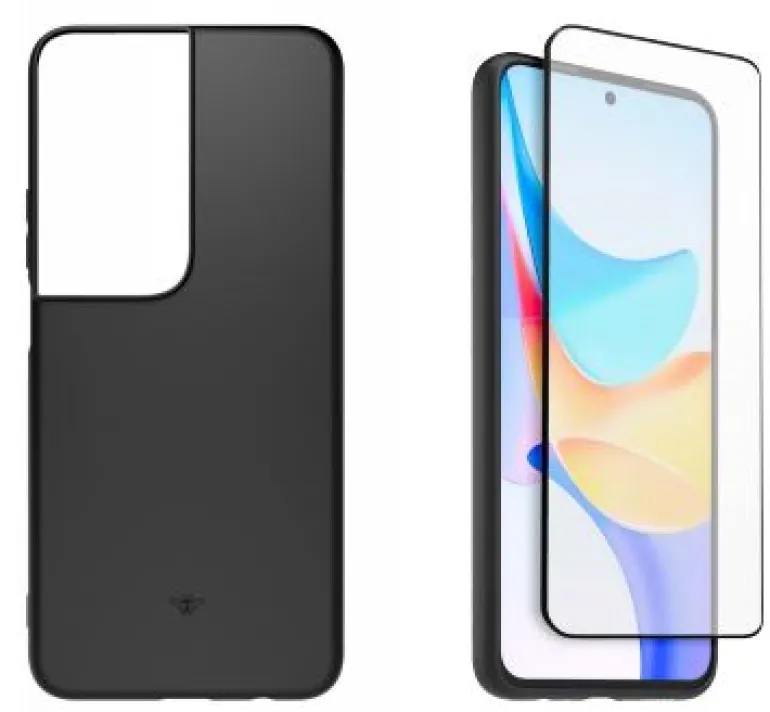 CASR coque noire+prot ecran honor 90 smart< Téléphone Mobile