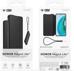 CASR folio noir honor magic6 lite< Téléphone Mobile