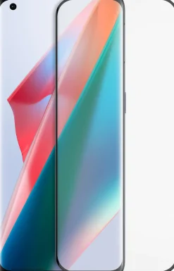 CASR verre trempe 3d transparent p/find x3pro< Téléphone Mobile