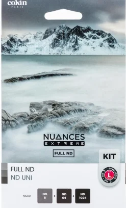 COKIN FILTRE KIT DENSITE NEUTRES UNIS TAILLE L< Filtres