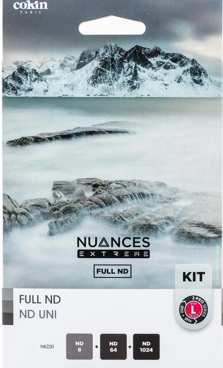 COKIN FILTRE KIT DENSITE NEUTRES UNIS TAILLE L< Filtres