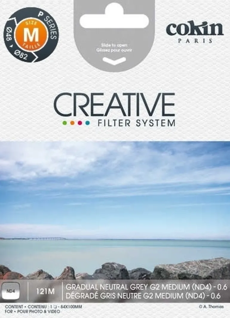 COKIN FILTRE ND 8 (0.9) DEGRADE GRIS G 2 S< Filtres