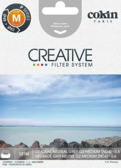 COKIN FILTRE ND 4 (0.6) DEGRADE GRIS G 2 M< Filtres