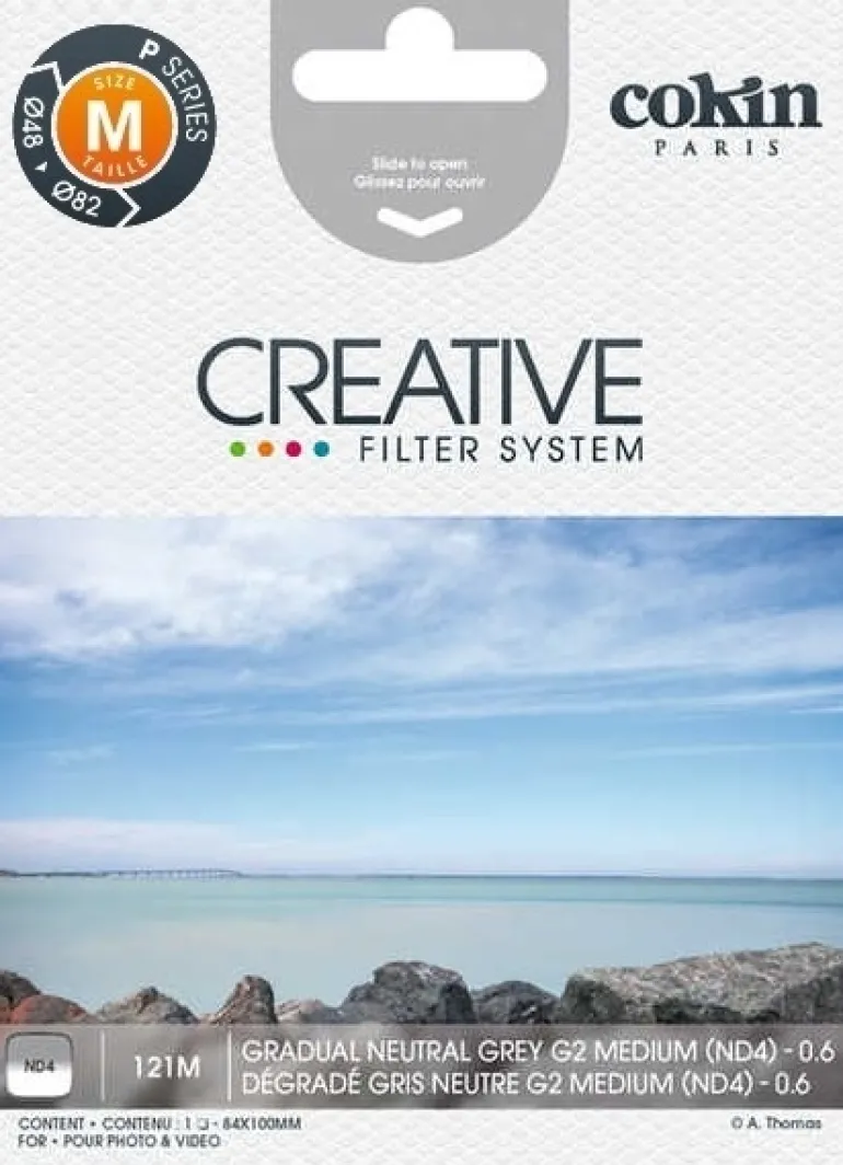 COKIN FILTRE ND 4 (0.6) DEGRADE GRIS G 2 M< Filtres
