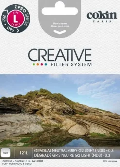 COKIN FILTRE ND 2 (0.3) DEGRADE GRIS G2 L< Filtres