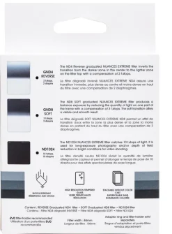 COKIN NUANCES EXTREME SMART KIT SOFT,INVERSE< Filtres