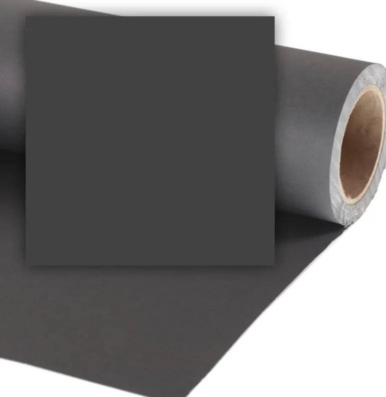 COLORAMA FOND 272 X 110 NOIR< Accessoires