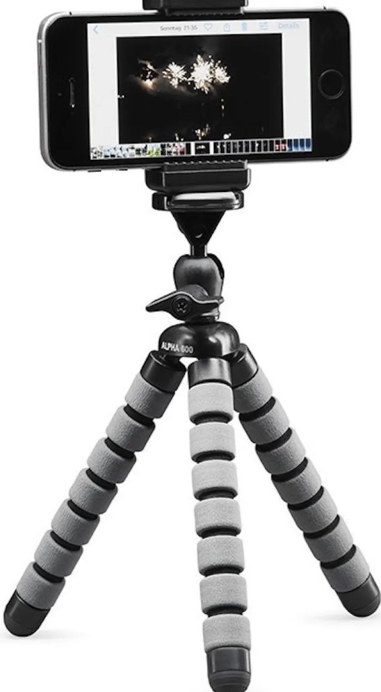 CULLMANN CULLMANMINI TREPIED ALPHA 600 MOBILE GRIS< Pieds Trépieds