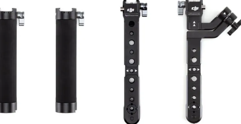DJI POIGNEE DOUBLE TOURNANTE R< Stabilisateur