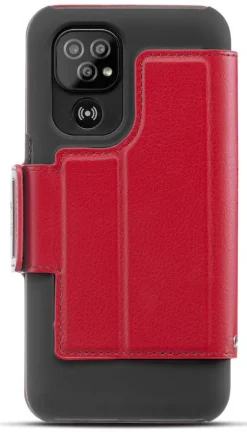 DORO etui 8100 / 8200 rouge< Téléphone Mobile