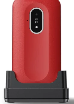 DORO LEVAL20ROUGE< Téléphone Mobile